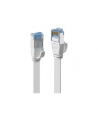 Lindy 47540 Kabel sieciowy (skrętka) RJ45 Cat.6a U/FTP, płaski, Biały - 0,3m - nr 10