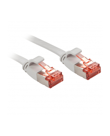 Lindy 47554 Kabel sieciowy (skrętka) RJ45 Cat.6 U/FTP, płaski, Szary - 5m