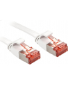 Lindy 47560 Kabel sieciowy (skrętka) RJ45 Cat.6 U/FTP, płaski, Biały - 0,3m - nr 4