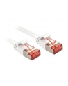 Lindy 47560 Kabel sieciowy (skrętka) RJ45 Cat.6 U/FTP, płaski, Biały - 0,3m - nr 6