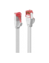 Lindy 47561 Kabel sieciowy (skrętka) RJ45 Cat.6 U/FTP, płaski, Biały - 1m - nr 9