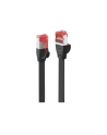 Lindy 47575 Kabel sieciowy (skrętka) RJ45 Cat.6 U/FTP, płaski, Czarny - 10m - nr 12
