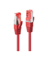 Lindy 47731 Kabel sieciowy (skrętka) Cat.6 S/FTP, czerwony - 0,5m - nr 12