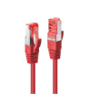 Lindy 47731 Kabel sieciowy (skrętka) Cat.6 S/FTP, czerwony - 0,5m - nr 14