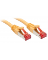Lindy 47761 Kabel sieciowy (skrętka) Cat.6 S/FTP, żółty - 0,5m - nr 1
