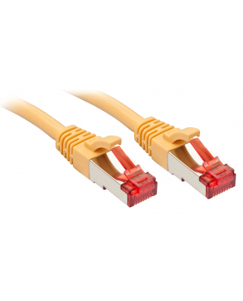 Lindy 47761 Kabel sieciowy (skrętka) Cat.6 S/FTP, żółty - 0,5m