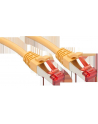 Lindy 47761 Kabel sieciowy (skrętka) Cat.6 S/FTP, żółty - 0,5m - nr 5