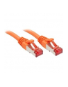 Lindy 47805 Kabel sieciowy (skrętka) Cat.6 S/FTP, pomarańczowy - 0,3m - nr 3