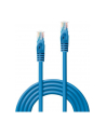 Lindy 48175 Kabel sieciowy (skrętka) RJ45 Cat.6 U/UTP, niebieski - 5m - nr 13