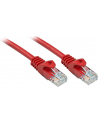 Lindy 48181 Kabel sieciowy (skrętka) RJ45 Cat.6 U/UTP, czerwony - 0,5m - nr 5