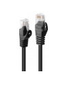 Lindy 48192 Kabel sieciowy (skrętka) RJ45 Cat.6 U/UTP, czarny - 1m - nr 10
