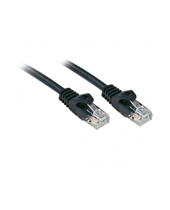 Lindy 48195 Kabel sieciowy (skrętka) RJ45 Cat.6 U/UTP, czarny - 5m