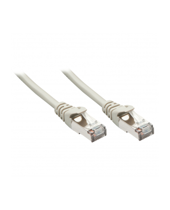 Lindy 48340 Kabel sieciowy (skrętka) RJ45 Cat.5e F/UTP, szary - 0,3m