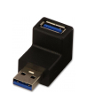 Lindy Kątowy adapter przejściówka górny USB 3.0 A wtyk- A gniazdo (71261) - nr 5
