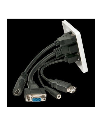 Lindy 60220 Moduł ścienny VGA/HDMI/USB 3.5mm jack stereo (ly60220)