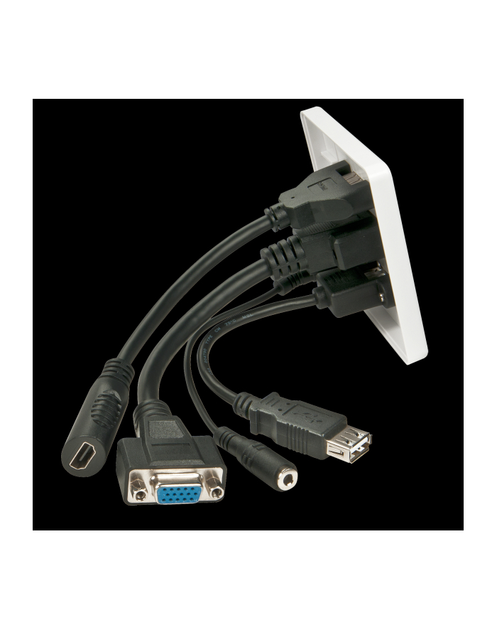 Lindy 60220 Moduł ścienny VGA/HDMI/USB 3.5mm jack stereo (ly60220) główny
