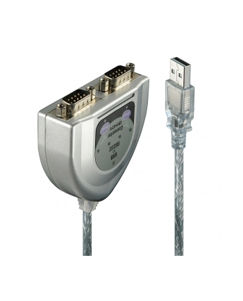 Lindy USB -> Serial Converter - 2 Port (RS232) (42889)