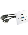 Lindy 60220 Moduł ścienny VGA/HDMI/USB 3.5mm jack stereo (ly60220) - nr 13