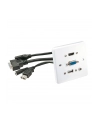 Lindy 60220 Moduł ścienny VGA/HDMI/USB 3.5mm jack stereo (ly60220) - nr 3