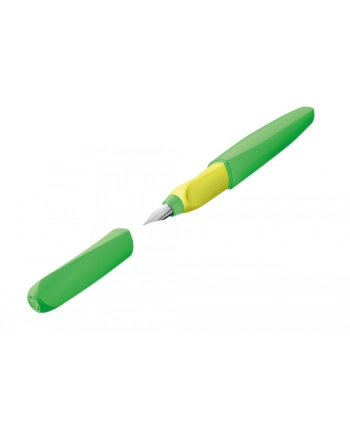 Pióro wieczne Pelikan Twist P457 M Neon Green +2 naboje
