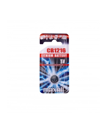12011843 BATERIA LITOWA, KONFLÍKOVÁ, CR1216, 3V, MAXELL, BL B125