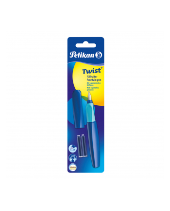 Pelikan Pióro Wieczne Twist Deep Blue + 2 Naboje