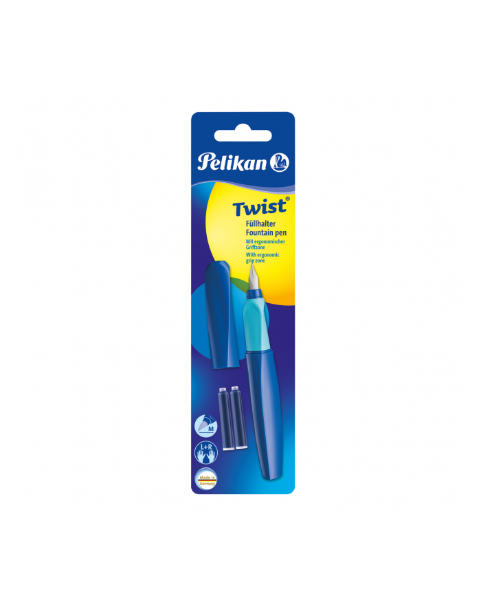 Pelikan Pióro Wieczne Twist Deep Blue + 2 Naboje główny