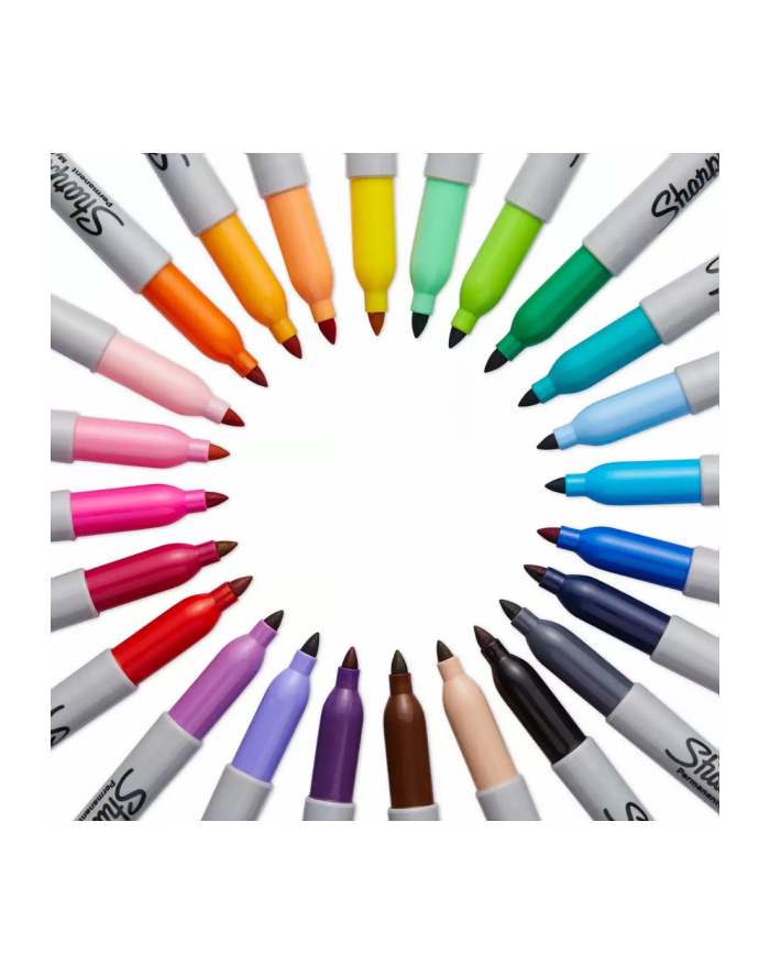 Paper Team Marker Wodoodporny Sharpie Fine Niebieski 12 Szt S0810950 główny