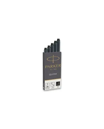 Parker Nabój Do Pióra 5 Sztuk, Czarny (1950382) nr 1