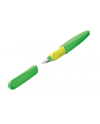 Pióro wieczne Pelikan Twist P457 M Neon Green +2 naboje