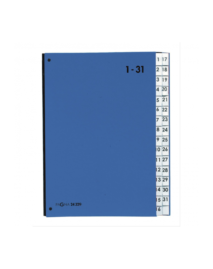 PAGNA Przekładka indeksująca Color 32 Fächer 1-31 blau główny