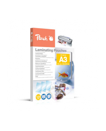 Peach 100-Pack A3 Lamination Pouches