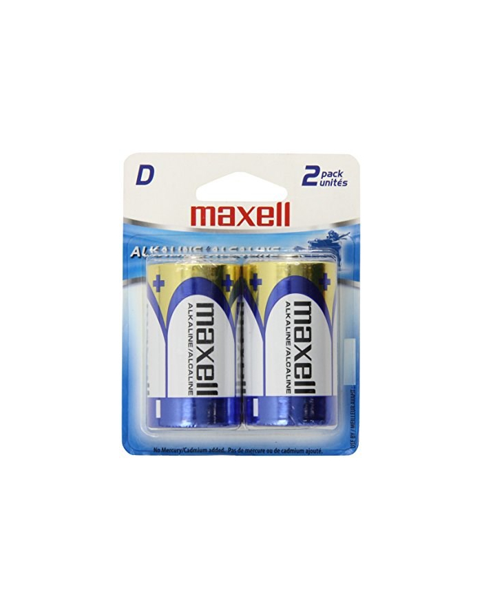 MAXELL BATTERY ALKALINE LR-20 BLISTER*2 (774410.04.EU) główny