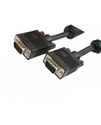 MediaRange VGA-Kabel MediaRange Anschl. HD 15pin St/St 25.0m schwarz (MRCS126)