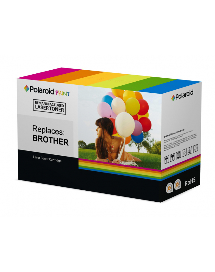 Polaroid - black - remanufactured - toner cartridge (alternative for: Brother TN2220 Brother TN2210) - Toner laserowy Czarny główny