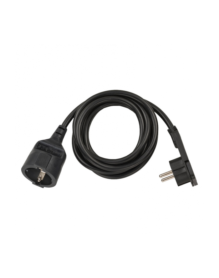 MONACOR MCF-215/SW Kabel zasilający, przedłużacz, uziemiona wtyczka, 2m główny
