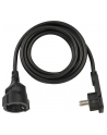 MONACOR MCF-215/SW Kabel zasilający, przedłużacz, uziemiona wtyczka, 2m - nr 16