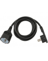 MONACOR MCF-215/SW Kabel zasilający, przedłużacz, uziemiona wtyczka, 2m - nr 18