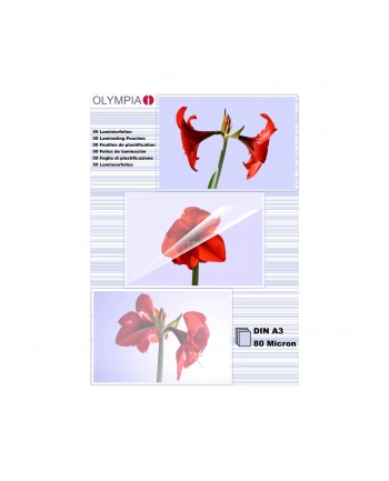 Olympia Laminierfolien DIN A 3 80 micron 9180