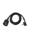 MONACOR MCF-215/SW Kabel zasilający, przedłużacz, uziemiona wtyczka, 2m - nr 19