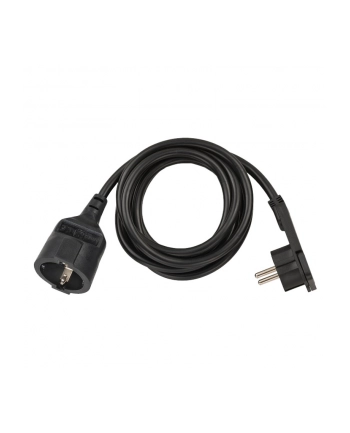 MONACOR MCF-215/SW Kabel zasilający, przedłużacz, uziemiona wtyczka, 2m