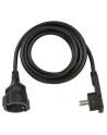 MONACOR MCF-215/SW Kabel zasilający, przedłużacz, uziemiona wtyczka, 2m - nr 26