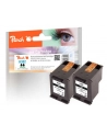 Peach TwinPack - Kartridż z tuszem Czarny - nr 2
