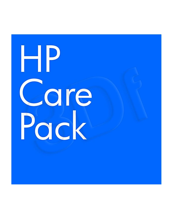 HP Care Pack serwis w m.inst. z reakcją w nast. dn. rob.  z wył. monitora  ochrona w razie przypadk. uszkodz.  3 lata UF631E główny