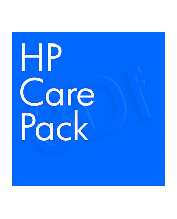 HP Care Pack serwis w m.inst. z reakcją w nast. dn. rob.  z wył. monitora  cały świat  5 lat UE382E