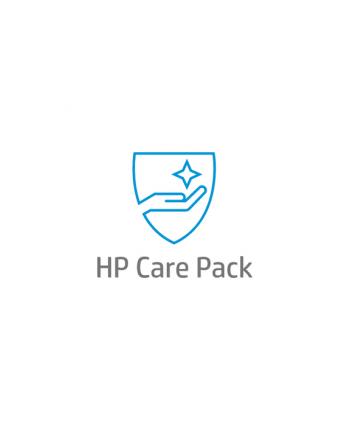 HP Care Pack serwis w m.inst. z reakcją w nast. dn. rob.  z wył. monitora  cały świat  5 lat UE382E