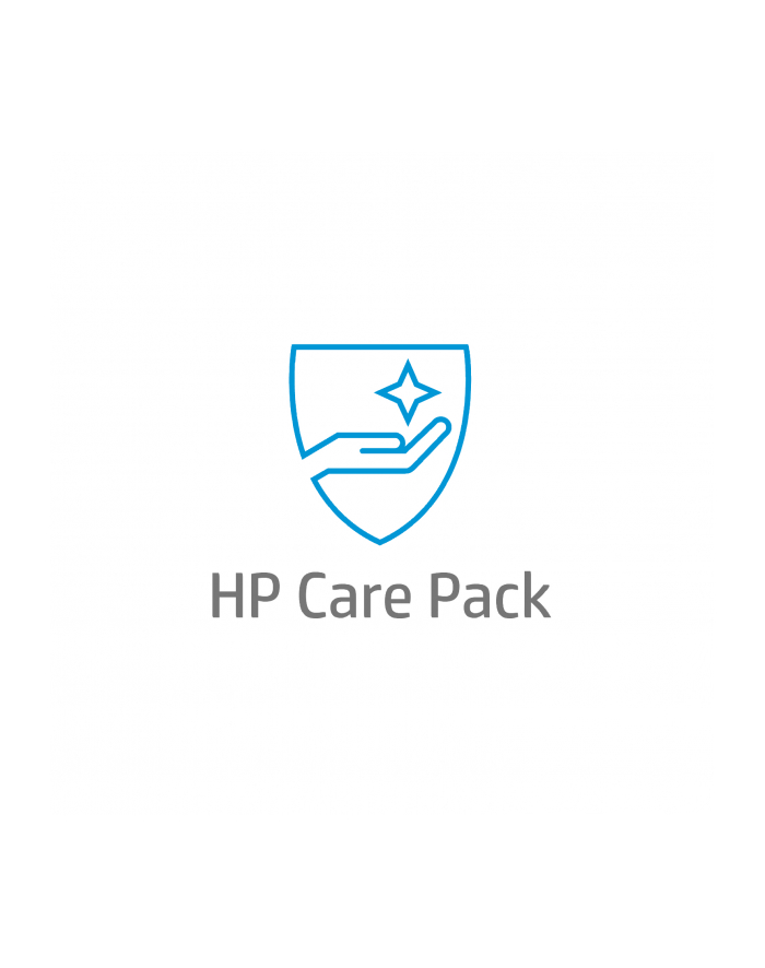 HP Care Pack serwis w m.inst. z reakcją w nast. dn. rob.  z wył. monitora  cały świat  ochrona w razie przypadk. uszkodz.  4 lata UQ821E główny