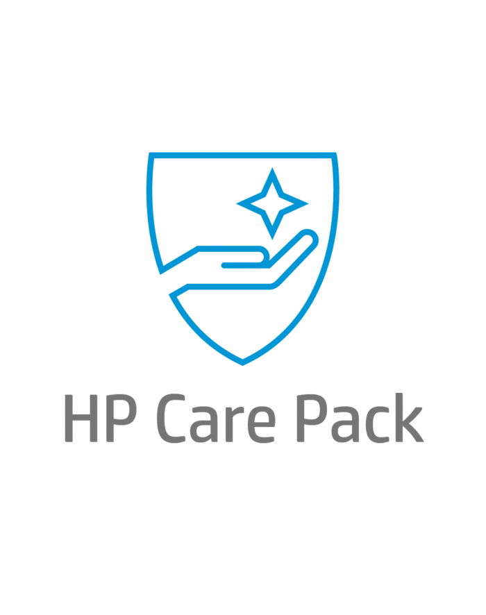 HP Care Pack serwis w m.inst. z reakcją w nast. dn. rob.  z wył. monitora  cały świat  4 lata UE381E główny