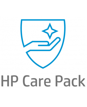 HP Care Pack serwis w m.inst. z reakcją w nast. dn. rob.  z wył. monitora  cały świat  4 lata UL654E