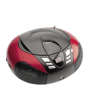 Radioodtwarzacz LENCO SCD-37USB RED